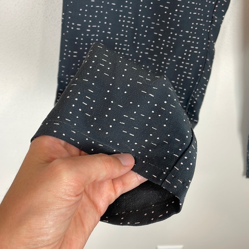 Eileen Fisher Morse Code Slouchy Ankle Pant - Picture 6 of 10